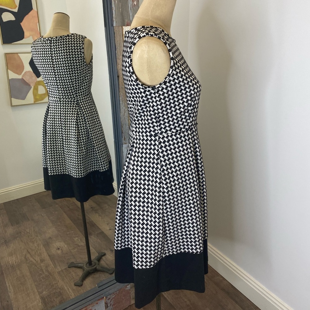 Calvin Klein Houndstooth Dress